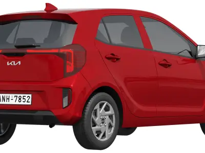 Kia Picanto 2024 3D model