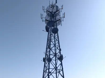 Telecom Tower 3D model