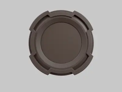  Hammer Strength Rubber Coated Dumbbells 3D model