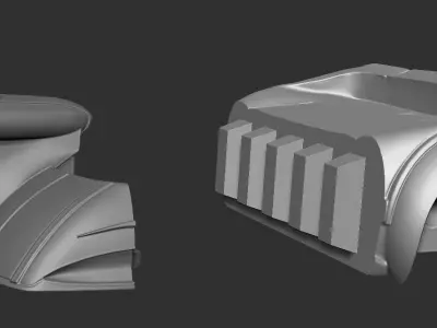 Duke Fleed Buggy - Grendizer 3D print model