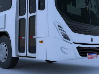 Marcopolo bus Torino S Plus OF-1519 Low-poly 3D model