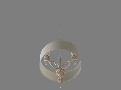 3D beauty lustr 3D model Low-poly 3D model