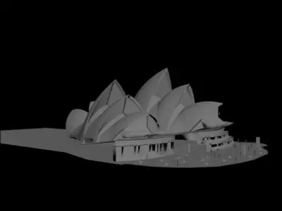 sidney sydney opera house Free 3D model