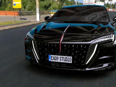 Hongqi H6 2025 3D model