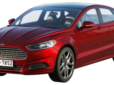Mondeo Fusion 3D model