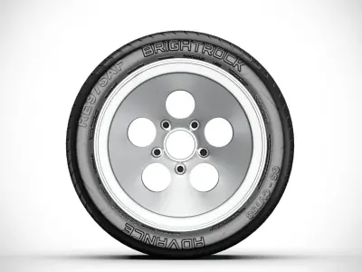 Wheel v12 3D model