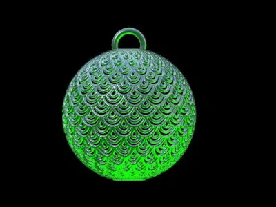 Christmas Ball 2 Decoration 3D print model