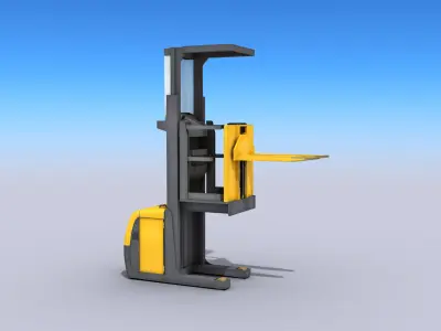 Order Picker Low-poly 3D model