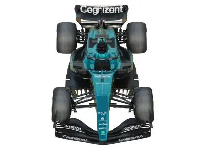F1 Aston Martin AMR23 2023 3D model