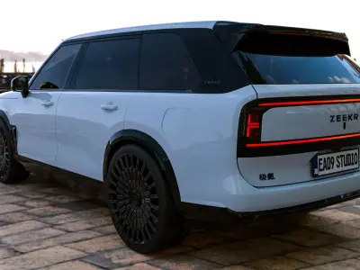 2026 Zeekr 9X Ultra 3D model