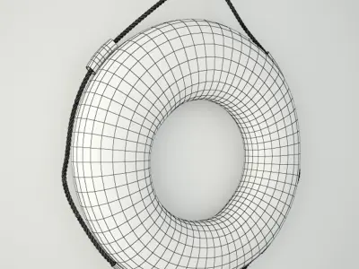 Valjora Marblehead Life Buoy 3D model