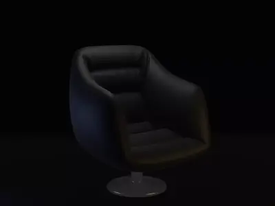 Furniture chair Free low-poly 3D model