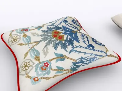 Throw Pillow 3d model 3D model