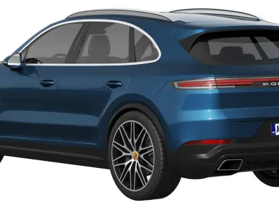 Porsche Cayenne 2024 3D model purchase