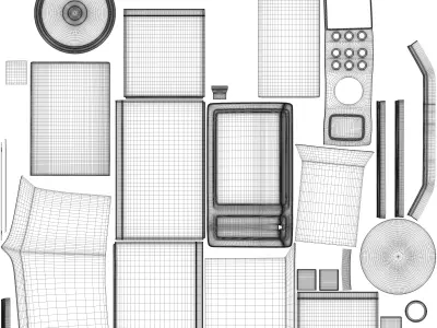 Microwave Oven 3D model
