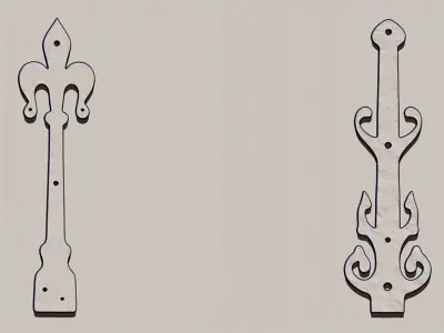 53 Hinges Brushes Pack for Zbrush 3D model