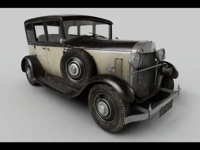 Classic Car 3D model