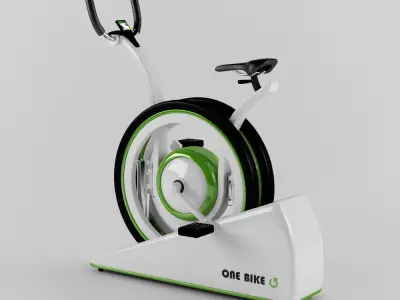 Stationary One Bike  3D model