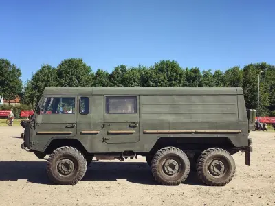 VOLVO C304 6X6 MILITARY TRUCK  Felt-valp  3D PRINT MODEL FOR RC 3D print model