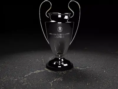 UEFA-Champions league Trophy 3D model