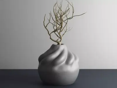 vase pot planter 3d print 845  3D print model
