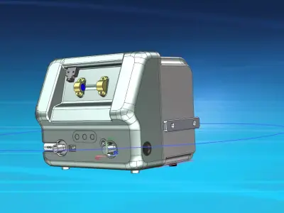 Reverse engineering product design ventilator medical device 3D print model