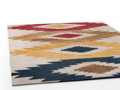  Safavieh Handmade Aspen Velma Boho Tribal Wool Rug 3D model