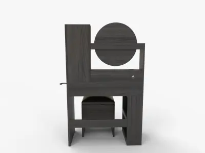 YITAHOME Vanity Desk 3D model