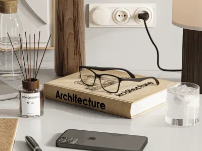 Decorative Set 3D model