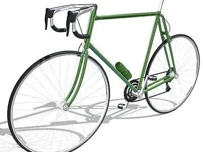 Simple Street Bicycle 3D model