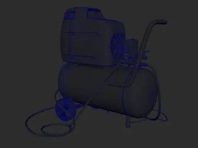 Air Compressor 3D model
