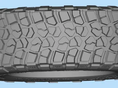 BFGoodrich Mud-Terrain KM2 3D model