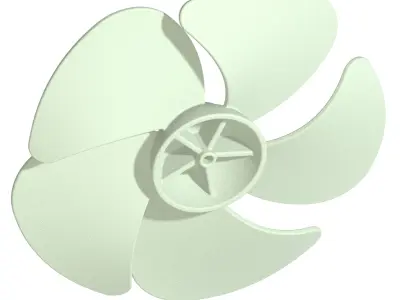 Ventilation Fan Blade 3D print model