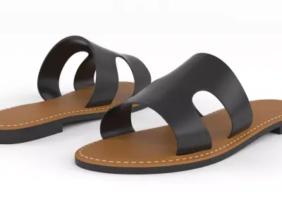  Slide Sandal 3D model