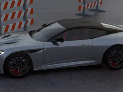Aston Martin DBS Superleggera 3D model