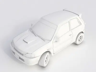Toyota Starlet Custom 3D model