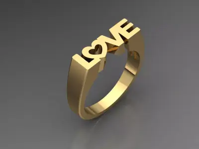 Ring Women love 3D print model