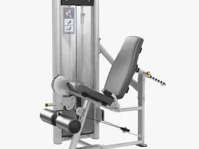 Life Fitness Optima Series Leg Exte 3D model