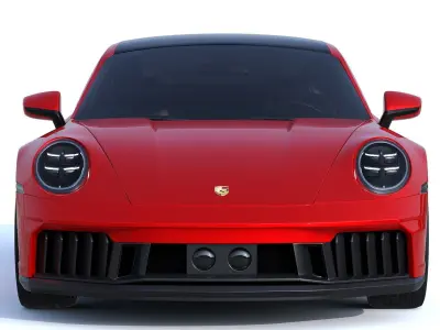 Porsche 911 Carrera 4 GTS 2025 3D model