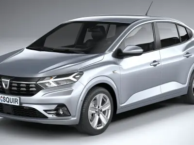 Dacia Logan 2021 3D model