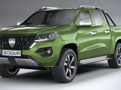 Peugeot Landtrek Long 2025 3D model