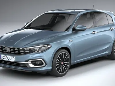 Fiat Tipo 5door 2021 3D model