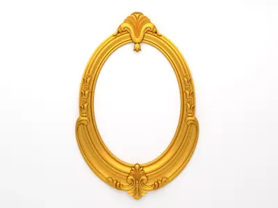 Frame mirror 3D model 10 3D print model