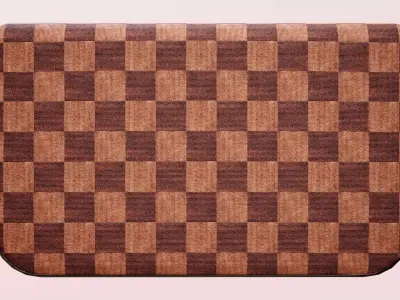 Woman Handbag Louis Vuitton Low-poly 3D model