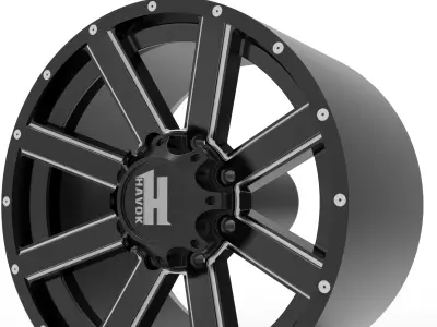 HAVOC OFF-ROAD H107 WHEEL 3D PRINT MODEL 3D print model