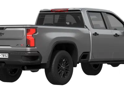 Chevrolet Silverado HD ZR2 2024 3D model
