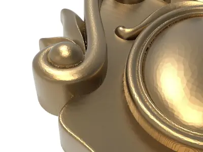  decorative pattern ready for 3D printing 3D model 19