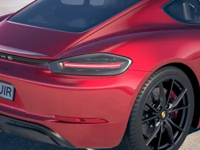 Porsche 718 Cayman GTS 2018 3D model