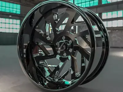 Arkon Cleopatra wheels 3D model