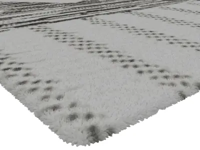 Rug Set 1376 3D model